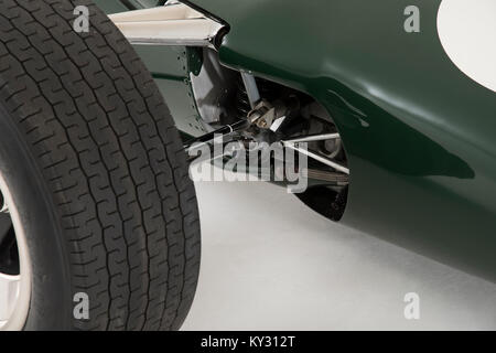 1967 Lotus 49 DFV Querlenker vorne Stockfoto