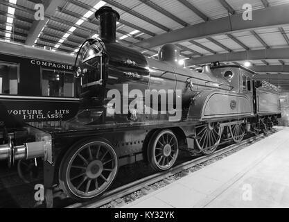 Nordöstliche Eisenbahn, Lokomotive 1621 Stockfoto