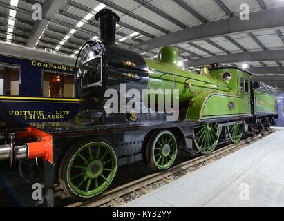 Nordöstliche Eisenbahn, Lokomotive 1621 Stockfoto