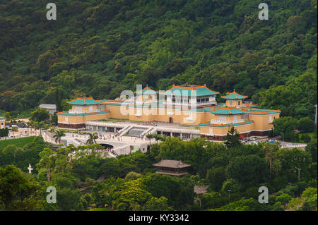 National Palace Museum in Taipeh Stockfoto