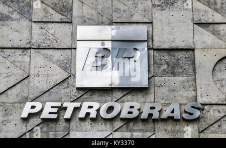 Brasilianischen Ölkonzern Petrobras Hauptsitz in Rio de Janeiro, Brasilien Stockfoto