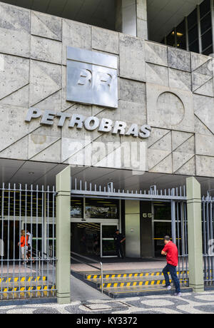 Brasilianischen Ölkonzern Petrobras Hauptsitz in Rio de Janeiro, Brasilien Stockfoto