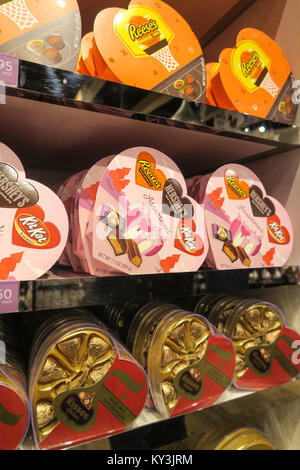 Unter dem Motto Candy in Hershey's Chocolate World Times Square, New York Stockfoto