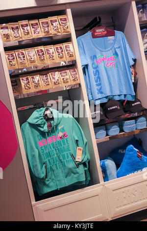 Unter dem Motto Candy in Hershey's Chocolate World Times Square, New York Stockfoto