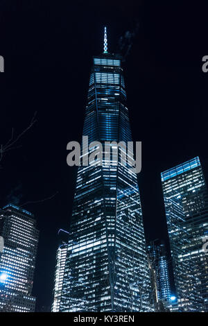 29 SEP 2017 - NEW YORK/USA - Gebäude World Trade Center. Eine Welt. Stockfoto