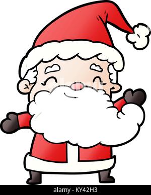 Weihnachtsmann Cartoon Stock Vektor