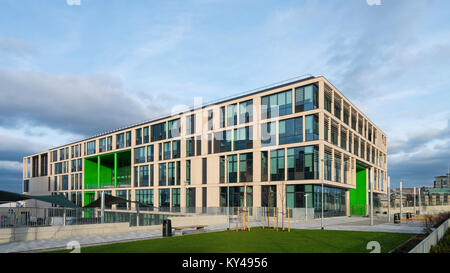 Neue Boroughmuir High School kurz vor der Fertigstellung in Edinburgh, Schottland, Vereinigtes Königreich. Stockfoto