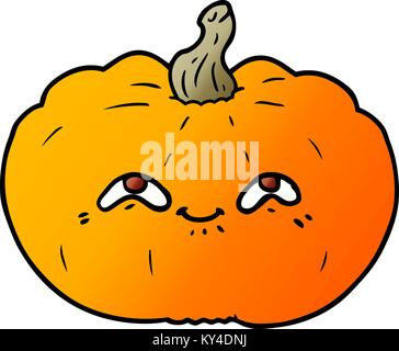Happy cartoon Kürbis Stock Vektor