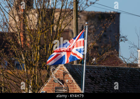 Union Jack, britische Flagge, großbritannien Stockfoto