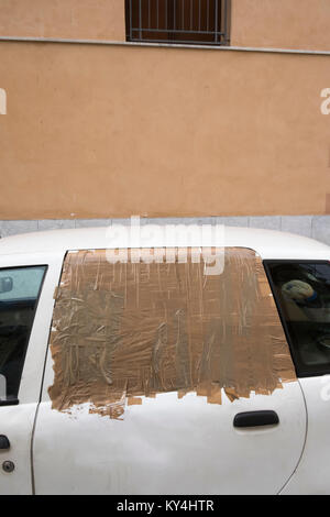 Der lebensmittelmarkt Bereich Ballaro in Palermo, der Hauptstadt von Sizilien, Italien. Seit Jahrtausenden, Sizilien hat einen Anschlag auf das Mittelmeer Handelsrouten, und Stockfoto