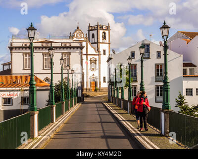 NORDESTE, Azoren, Portugal - November 01, 2017: Nordeste in Sao Miguel auf den Azoren, Portugal. Stockfoto