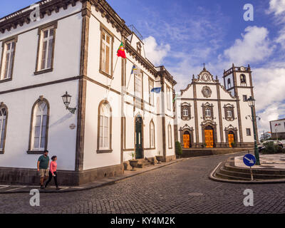 NORDESTE, Azoren, Portugal - November 01, 2017: Nordeste in Sao Miguel auf den Azoren, Portugal. Stockfoto