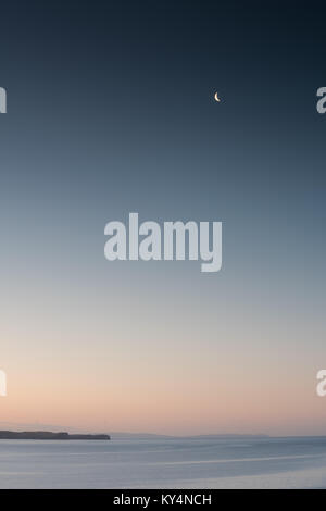 Mond am Himmel Stockfoto