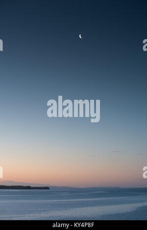 Mond am Himmel Stockfoto