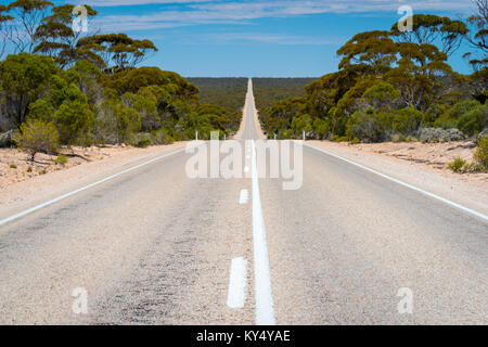 Australische Autobahnen in South Australia Stockfoto