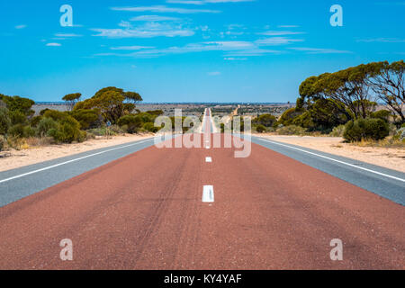 Australische Autobahnen in South Australia Stockfoto