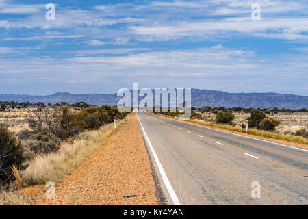 Australische Autobahnen in South Australia Stockfoto