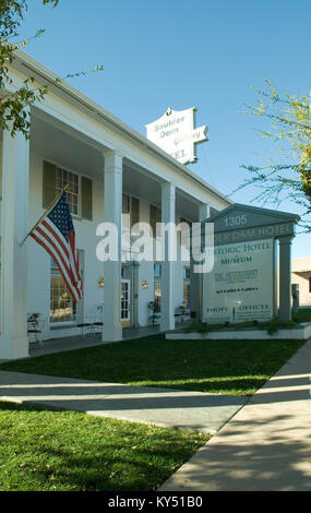 Boulder Dam Hotel, Boulder City, Nevada, USA. Stockfoto