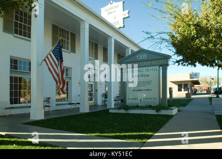 Boulder Dam Hotel, Boulder City, Nevada, USA. Stockfoto