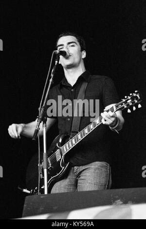 Kelly Jones der Sterophonics auf dem Glastonbury Festival 1998, würdig, Farm, Pilton, Somerset, England, Vereinigtes Königreich. Stockfoto