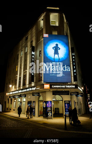 Matilda, Cambridge Theatre, Seven Dials, Covent Garden, London, Vereinigtes Königreich Stockfoto