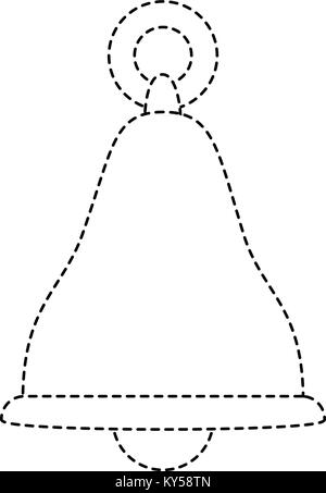 Bell isolierte Symbol Stock Vektor