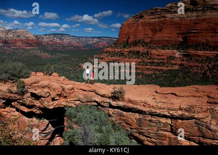 Devil's Bridge Sedona, AZ. Stockfoto