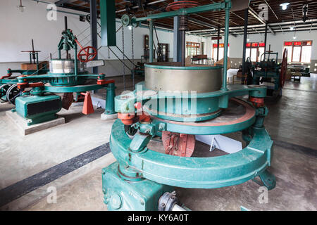 KANDY, SRI LANKA - 19. FEBRUAR 2017: Anlagen im Ceylon Tee Museum. Ceylon Tee Museum ist in Kandy, Sri Lanka Stockfoto