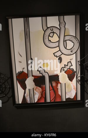 Puteri Harbour, Malaysia - Feb 2013: Sanrio Hello Kitty Stadt In Puteri Harbour, Malaysia in Mar 2013 in Malaysia. Sanrio Hello Kitty Stadt Malaysia ist Stockfoto