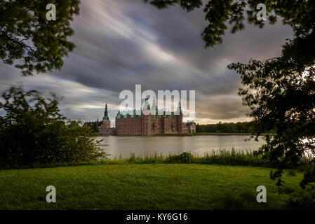 Schloss Frederiksborg in Hillerod, Dänemark Stockfoto