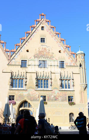 Ulm: Rathaus, Schwäbische Alb, Schwäbische Alb, Baden-Württemberg, Deutschland Stockfoto