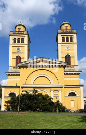 Die Kathedrale Basilica von Eger, Ungarn Stockfoto