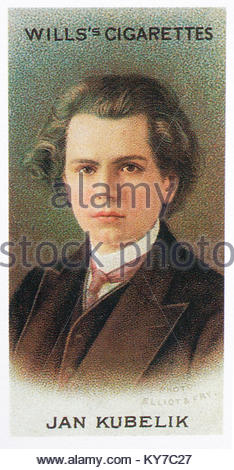 Jan Kubelik war ein tschechischer Komponist und Violinist, 1880 - 1940 Stockfoto