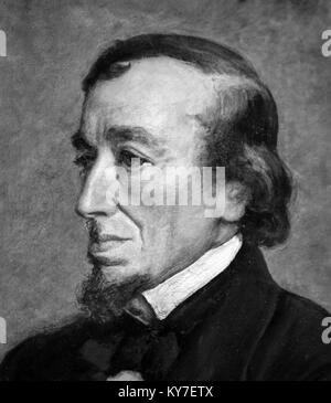 Disraeli. Portrait von Benjamin Disraeli, 1st Earl of Beaconsfield (1804-1881) Stockfoto