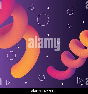 Memphis Design Stock Vektor