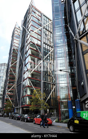 Neo Bankside Apartment Gebäude in der Nähe des Haus Erweiterungsbau in der Tate Modern Art Gallery in Southwark South London UK KATHY DEWITT Stockfoto