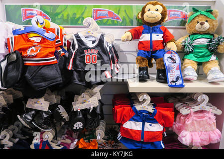 Build-A-Bear Workshop an der West 34th Street, New York, USA Stockfoto