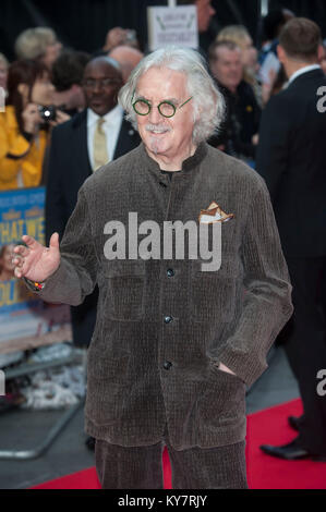 Billy Connolly besucht die Weltpremiere von "Was wir in unserem Urlaub nicht im Odeon West End London am 22 September, 2014 Bild von Brian Jordan Stockfoto