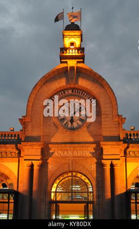 Antananarivo Bahnhof (La Gare Soarano), Madagaskar. Stockfoto