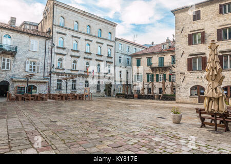 Alte Stadt Kotor Montenegro Stockfoto