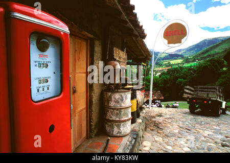 Los Aleros thematische Park typisch andinen Dorfes in Merida, Venezuela Stockfoto