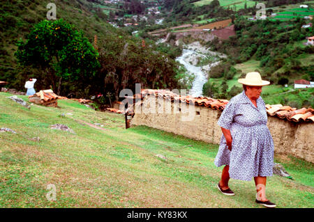 Los Aleros thematische Park typisch andinen Dorfes in Merida, Venezuela Stockfoto