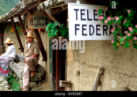 Los Aleros thematische Park typisch andinen Dorfes in Merida, Venezuela Stockfoto