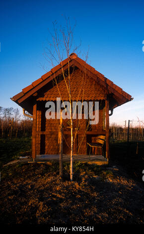 Weinberg Hütte in der Nähe von weingarten Baden-Württemberg Deutschland Stockfoto