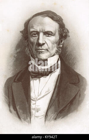 Britische viktorianischen Premierminister William Ewart Gladstone 1868 Stockfoto