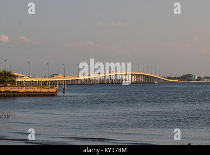 Tamiami Trail (US 41) Brücke der Peace River Charlotte Harbour Überfahrt nach Punta Gorda Stockfoto
