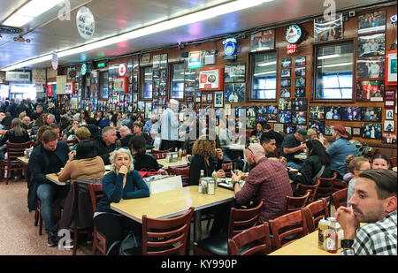 Katz's Deli, in der New Yorker Lower East Side in Manhattan Stockfoto