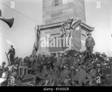 Eröffnung der Fremantle War Memorial (2) Stockfoto