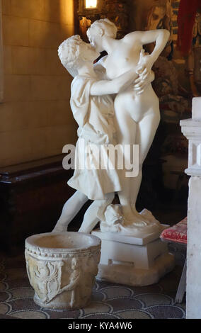 Pygmalion und Galatea, auf Malerei auf Basis von Jean Léon Gérôme - Hearst Castle - DSC 06197 Stockfoto