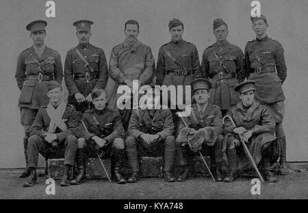 Dieses Foto aus dem Jahr 1917 zeigt die ursprünglichen Experimente, die Wolkenflugexperimente an der Orfordness Test and Experimental Station durchführen und die frühe Luftfahrtforschung dokumentieren. Stockfoto
